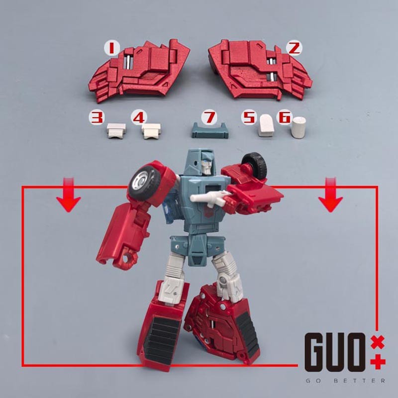 For SS86 Windcharger Filling Parts 3D Printing Upgrade Kit GO BETTER