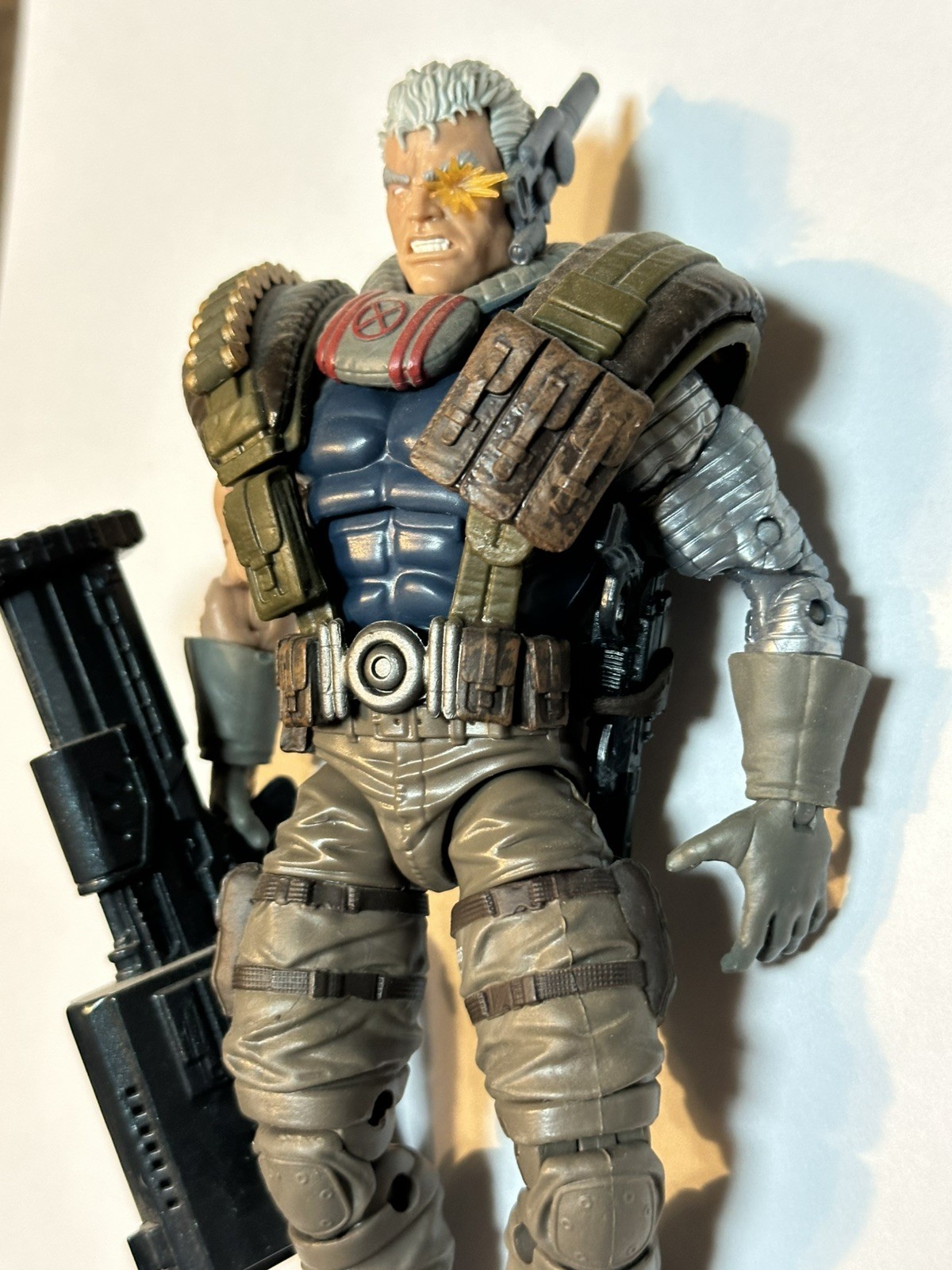 Marvel Legends Cable X-Men 6″ Action Figure Sasquatch BAF Wave Loose Complete