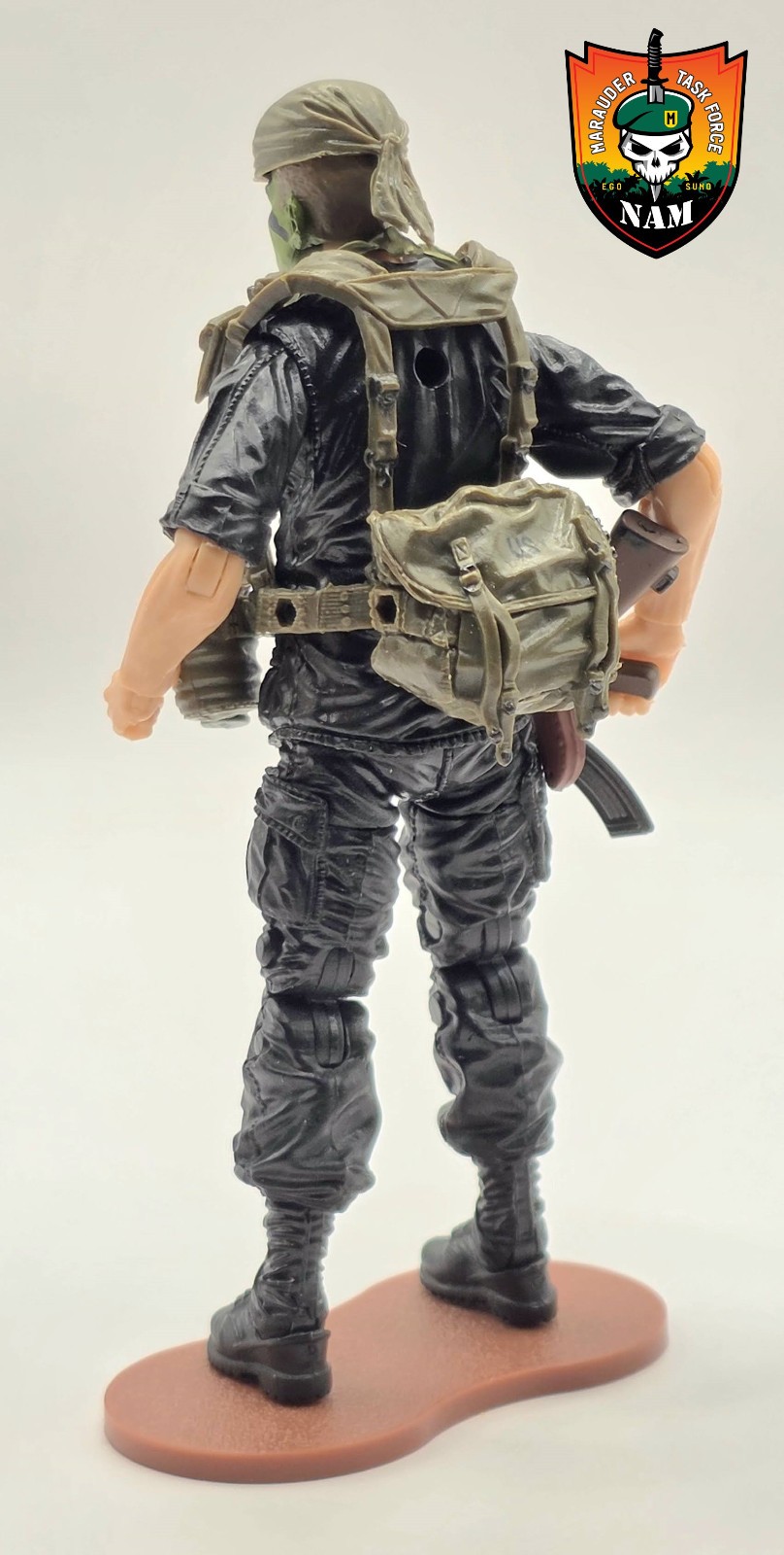 VIETNAM MACV-SOG SPECIAL OPERATOR – Marauder GR 1:18 Scale 4″ GI Joe Type Figure