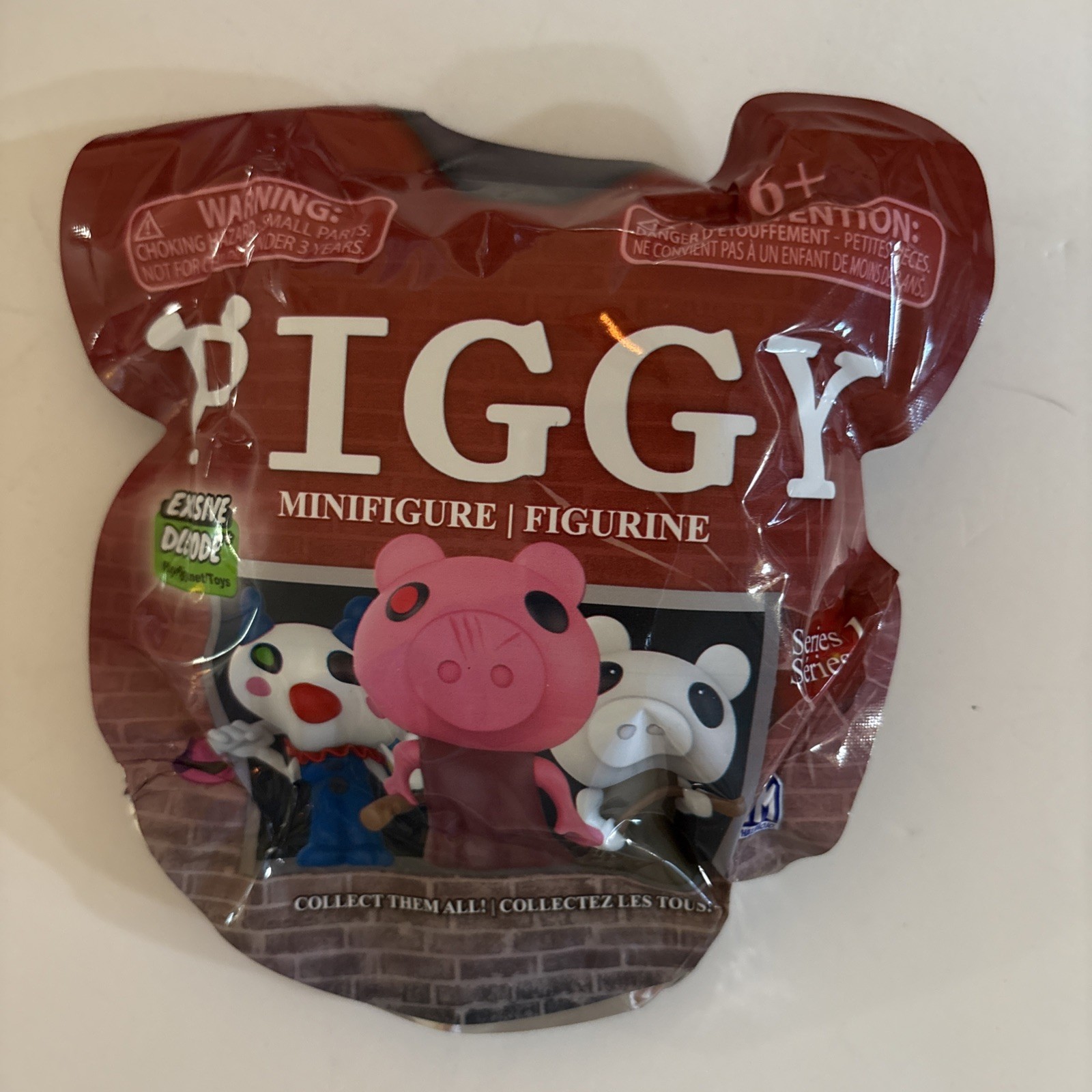 Unopened PIGGY Series 1 Blind Bag Minifigure Roblox DLC Exclusive Code New