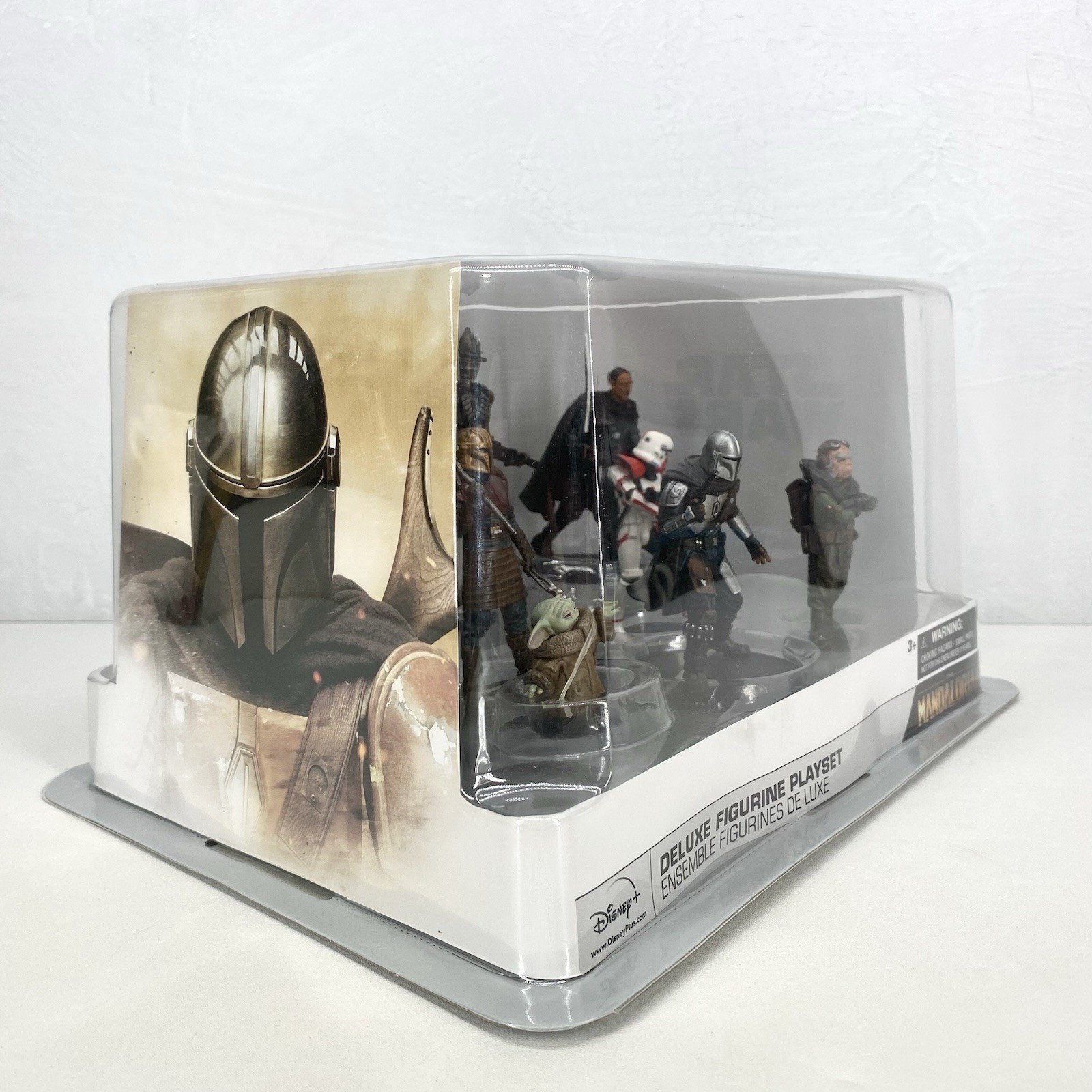 Disney Star Wars The Mandalorian Deluxe Figurine Playset 9 Pieces New In Box