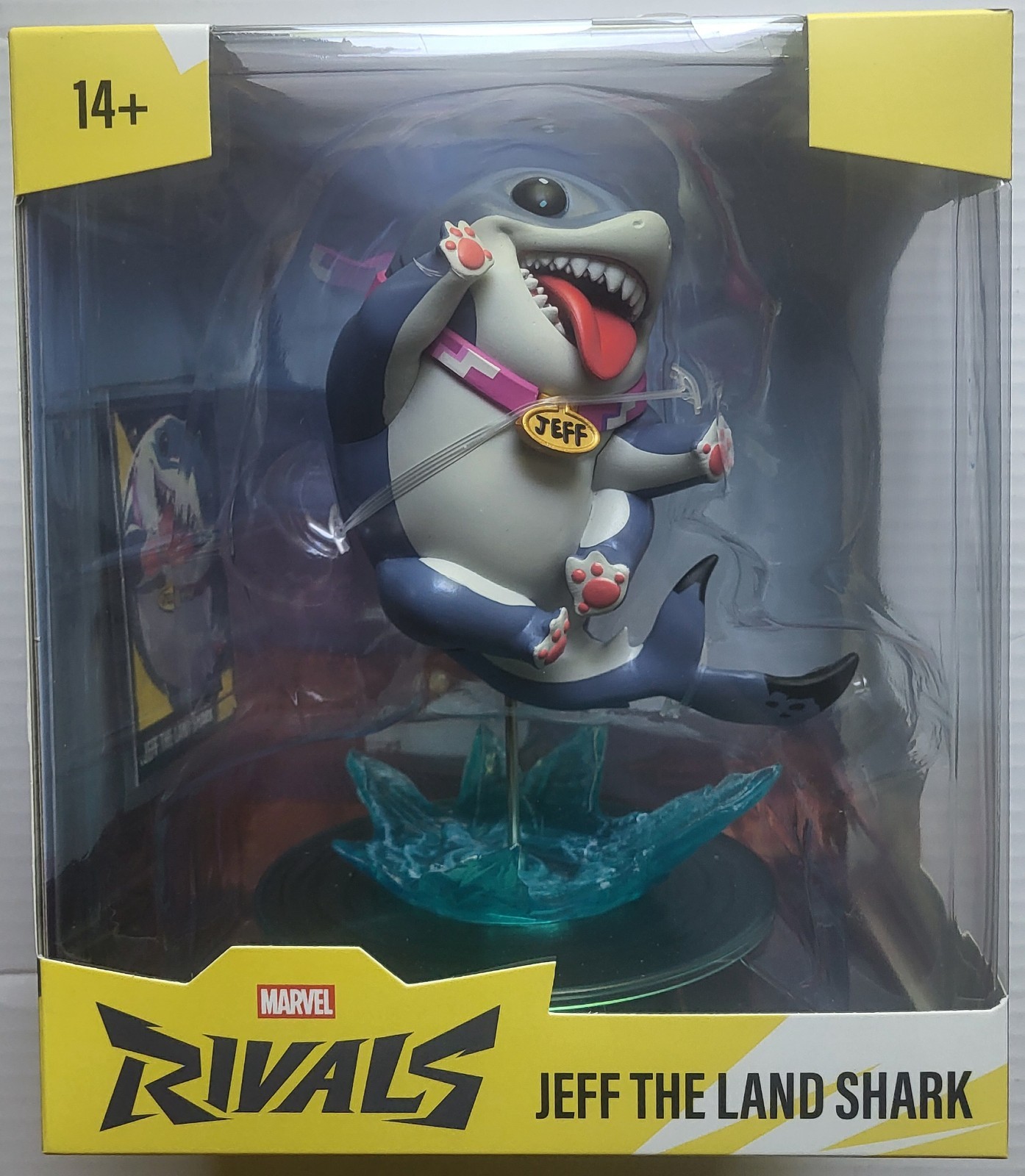 NEW! McFARLANE Toys x MARVEL RIVALS | JEFF THE LAND SHARK FIGURINE | NIB!