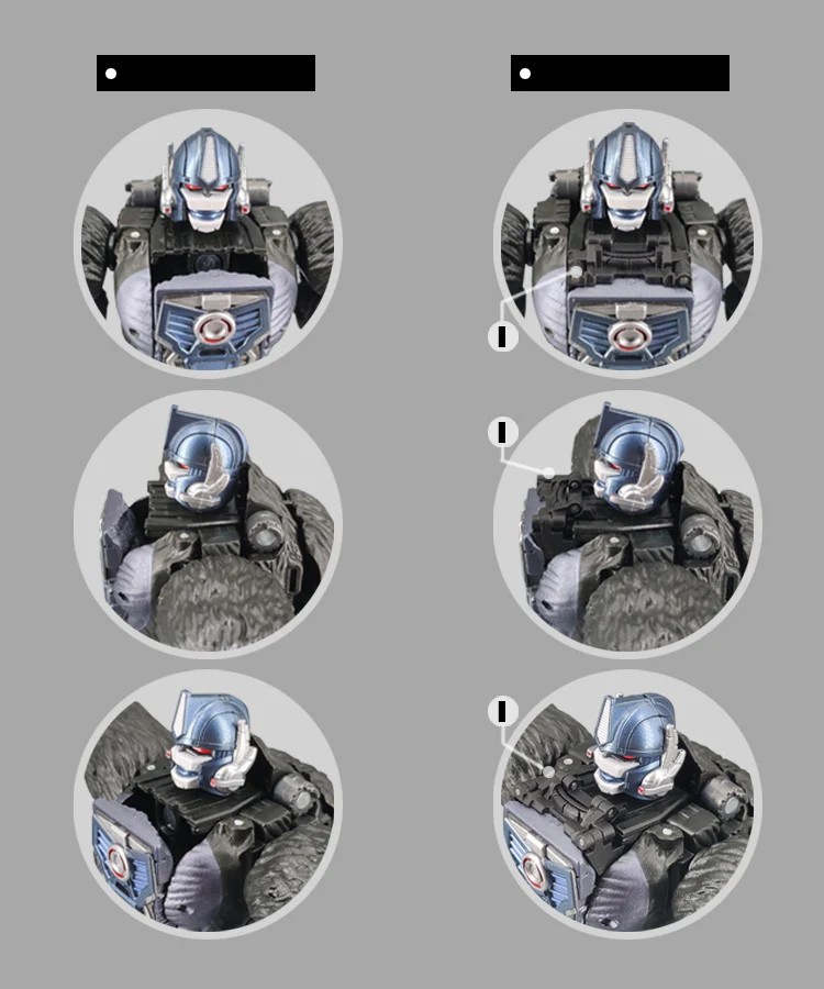 Go Better Studio GX-20VS Takara BWVS-01 Optimus Primal Upgrade Kit