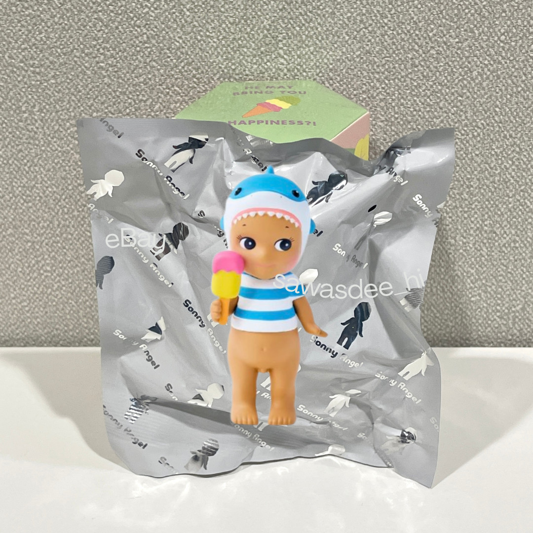 Authentic Sonny Angel Summer Vacation Sun-Kissed (Shark) Confirmed Box