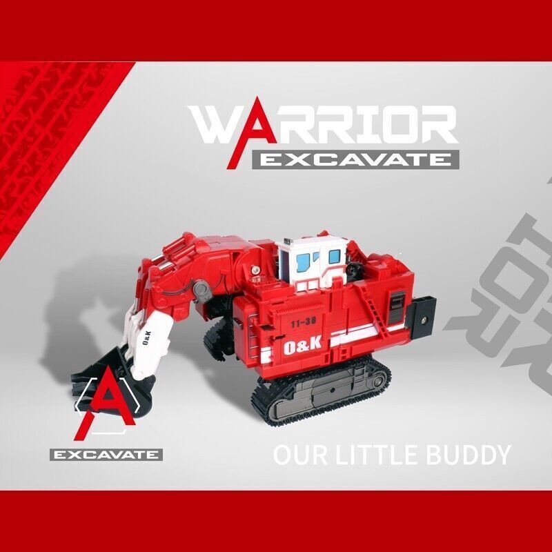 Mechanical Team MT-07 Scorpion Overload MT-08 Excavate Figure Model Toy New