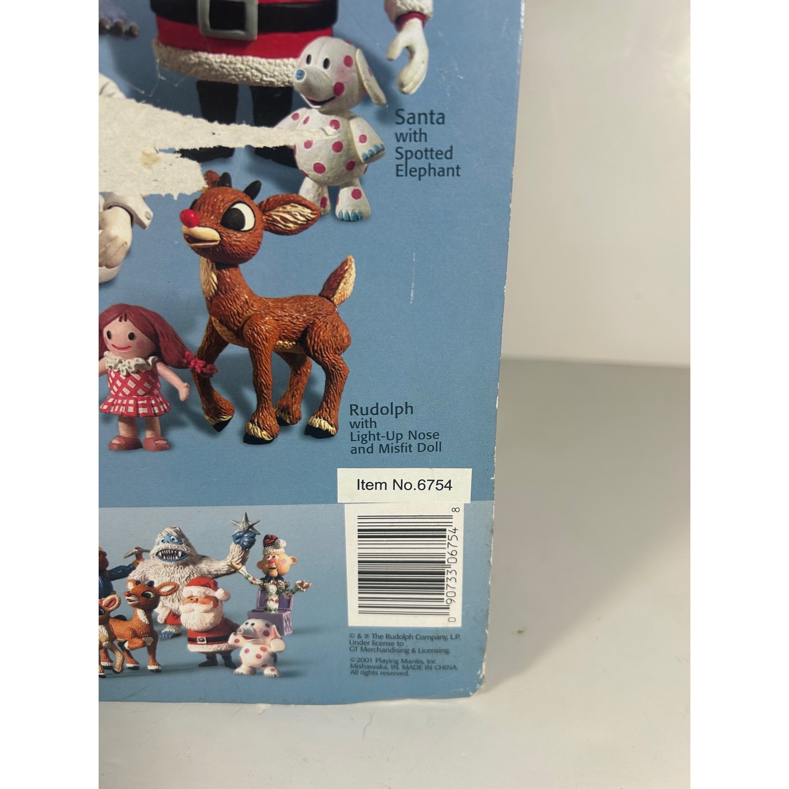 Playing Mantis Rudolph Abominable Snow Monster Bumble Deluxe Action Figure As Is