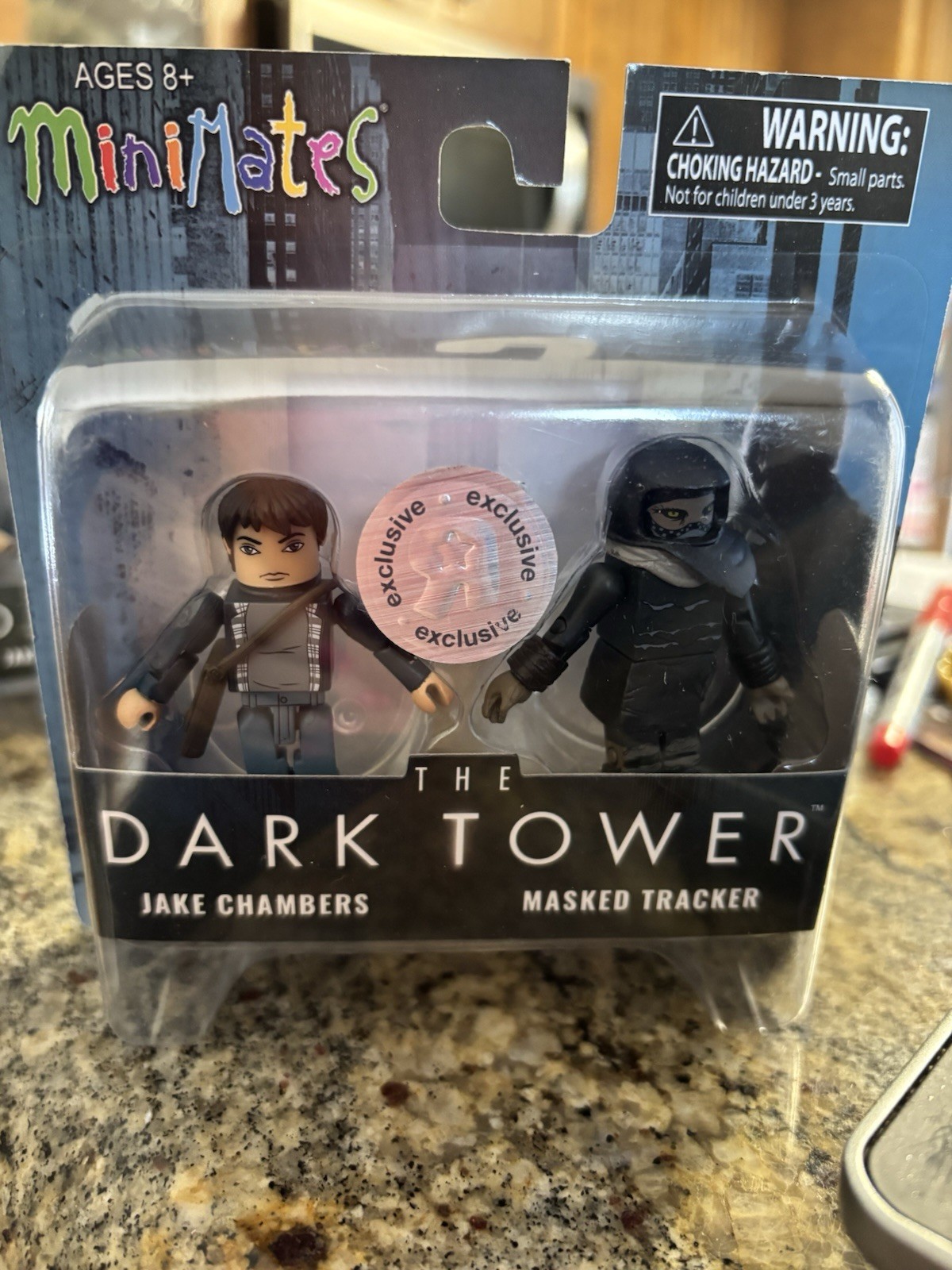 2017 DARK TOWER FIGURES MINT NRFP JACK CHAMBERS & MASKED TRACKER