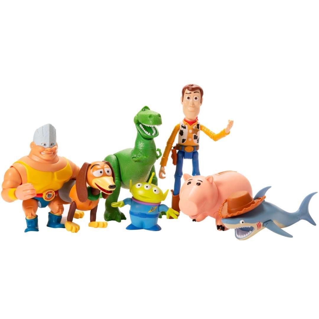 Disney Pixar Toy Story Andy’s Bed Pack Figure Collection (Disney100) Woody Alien