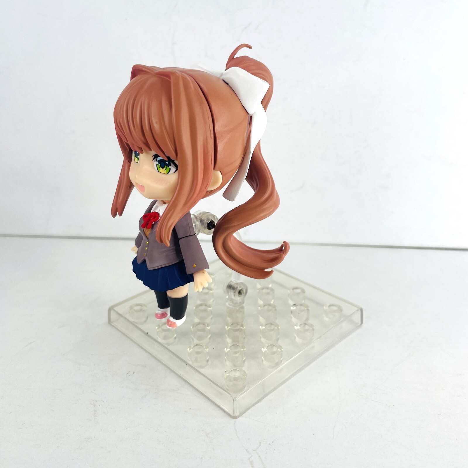 Doki Doki Literature Club! Monika PVC Action Figure Statue Toys Gift w/Accessory