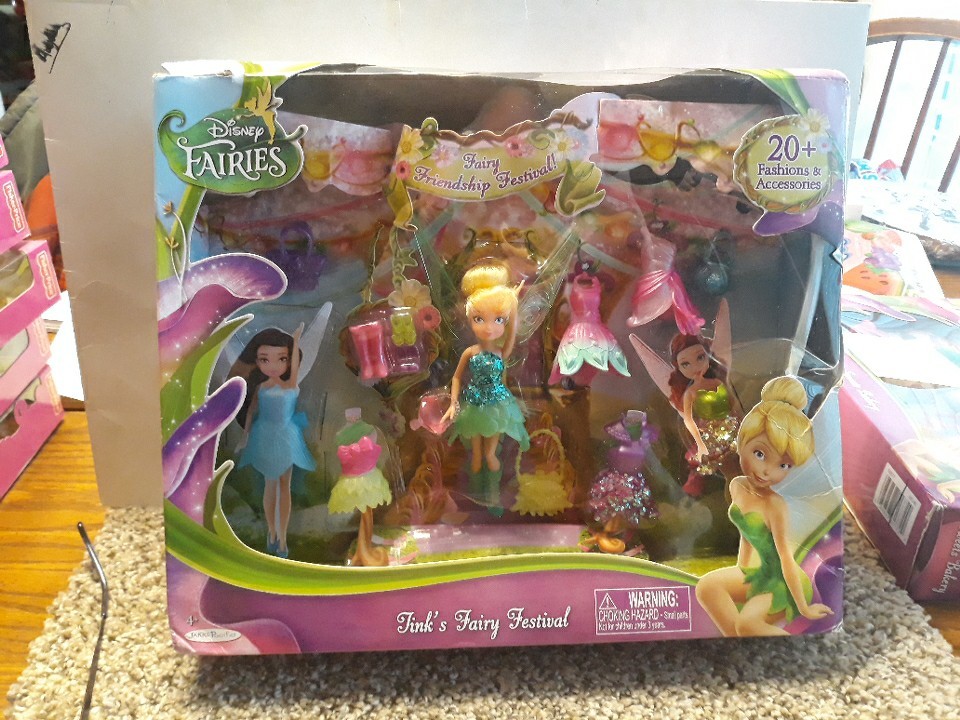 DISNEY FAIRIES TINKS FAIRY FESTIVAL PLAYSET