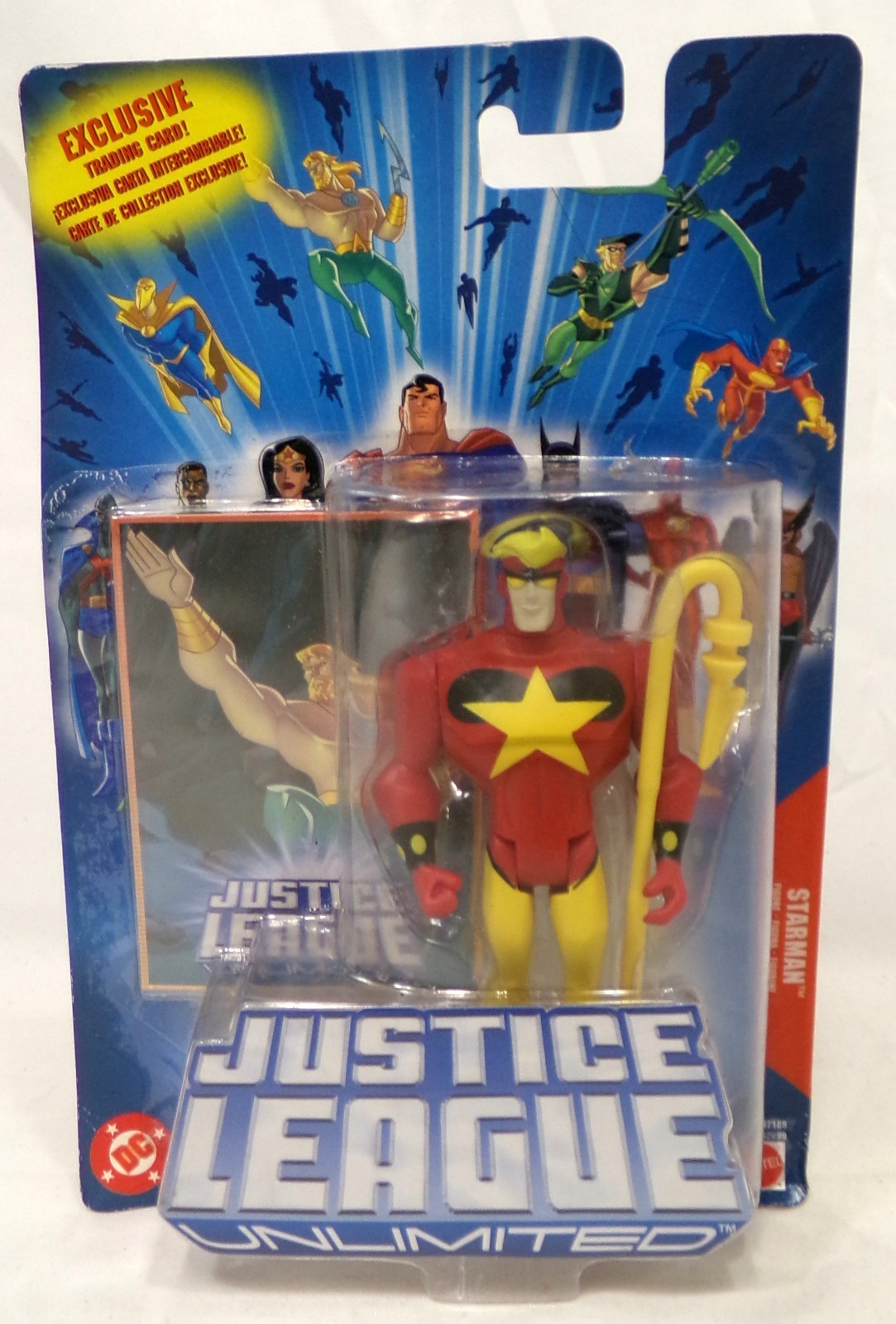 Mattel DC Justice League Unlimited Starman H7188 5″ Figure New Sealed 2005