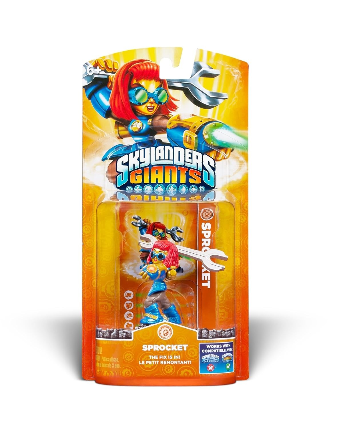 Skylanders Giants Sprocket Character Pack Figure Spy