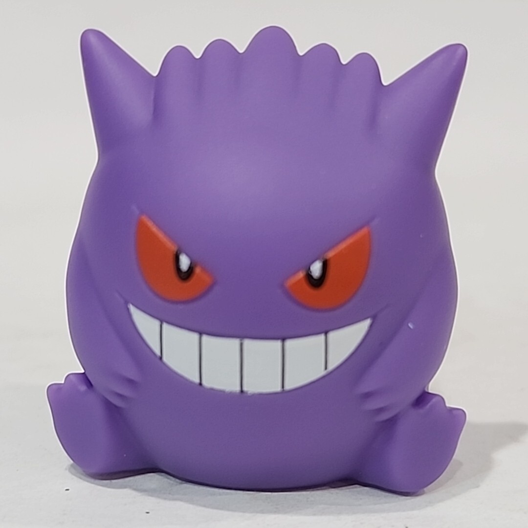 2023 Pokemon 1.5″ Gengar Sitting Finger Puppet Mini Figure Nintendo Bandai