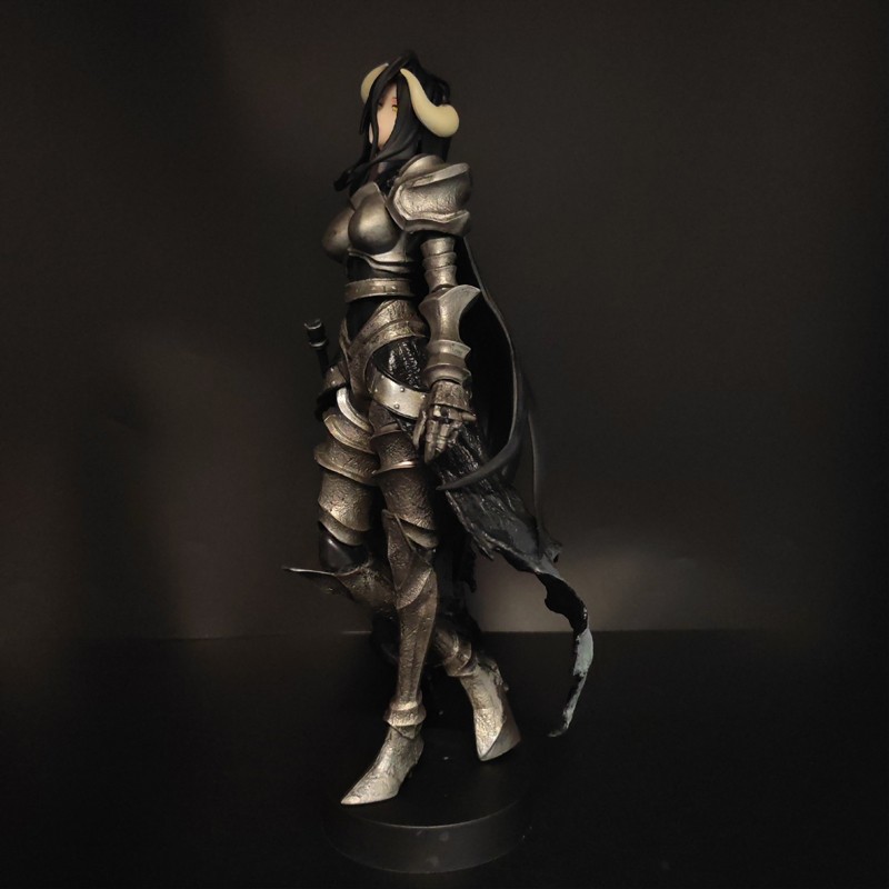 24cm Overlord Albedo Armor Ver. Action Figure Desktop Statue Model Toy Gift