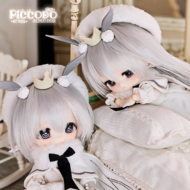 Piccodo Doll Haneko White Alice Shirokuwa 5.3In Bjd Dressable Action Figure Gift
