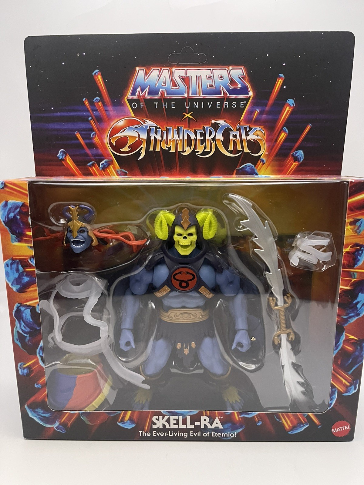 Mattel Masters Of The Universe Motu X Thundercats Deluxe Skell-Ra 5.5″ Figure