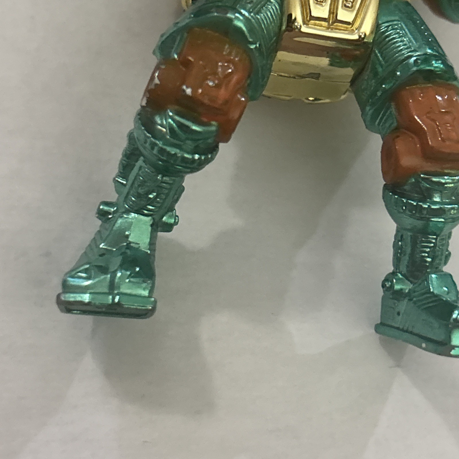 Warrior Metalhead Michaelangelo 1995 TMNT Teenage Mutant Ninja Turtles Figure!