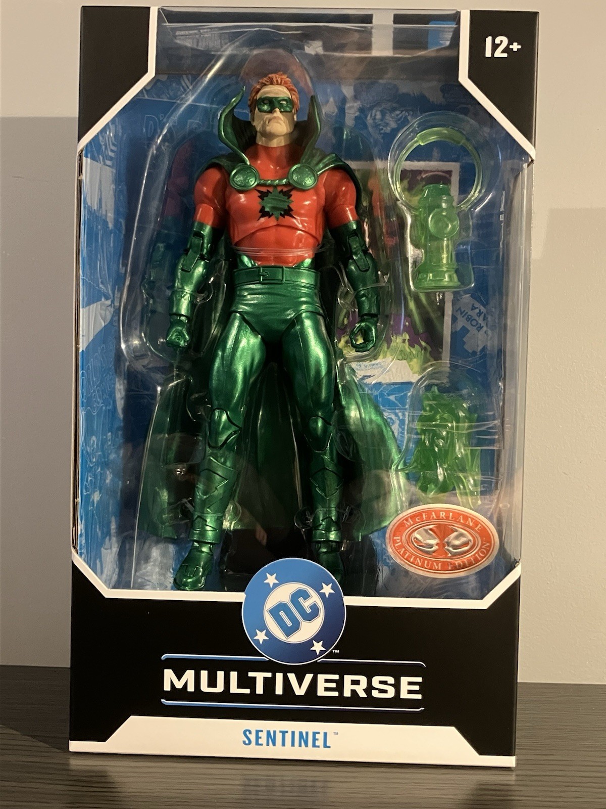 SENTINEL DC MULTIVERSE MCFARLANE PLATINUM EDITION NEW IN HAND