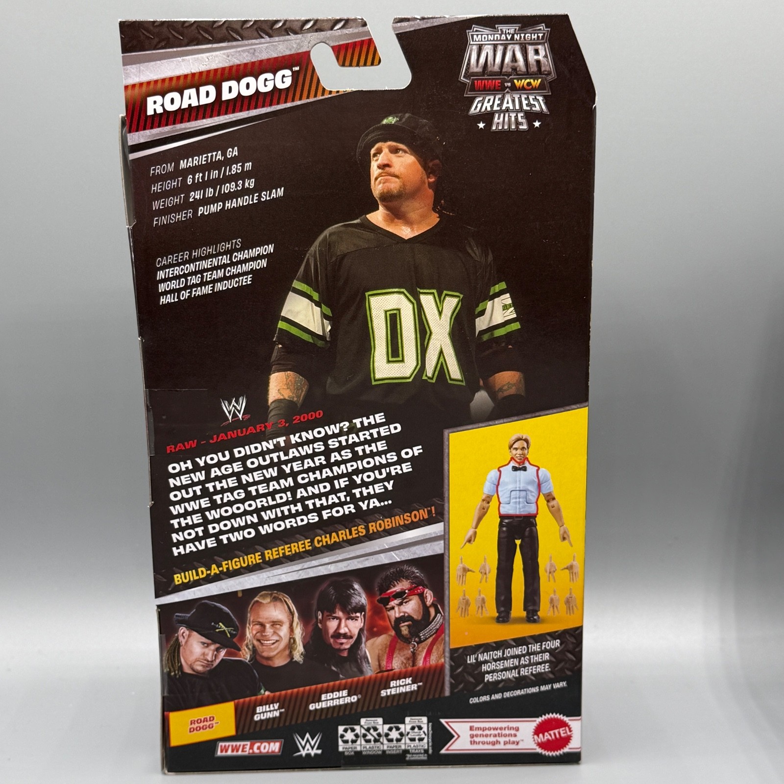 SEALED new WWE elite MONDAY WAR GREATEST HITS series 3 COMPLETE BAF eddie DOGG