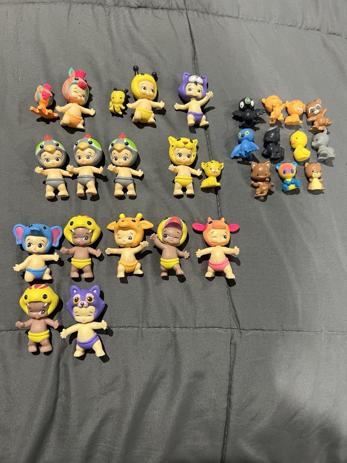 Twozies Bundle of 28 Mini Figure Toys By Moose