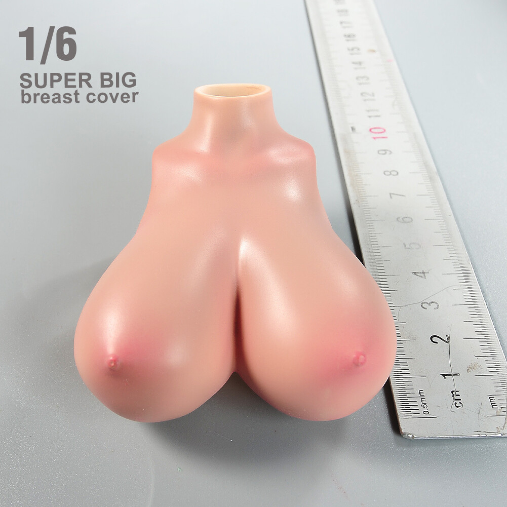 1/6 Female Big Huge Breast Cover Replacement Model For 12”PH TBL Figure Body
