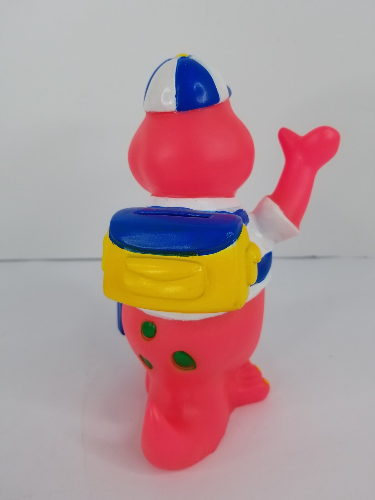 Vintage 1990’s Barney Piggy Bank (Pink Color) Back to School