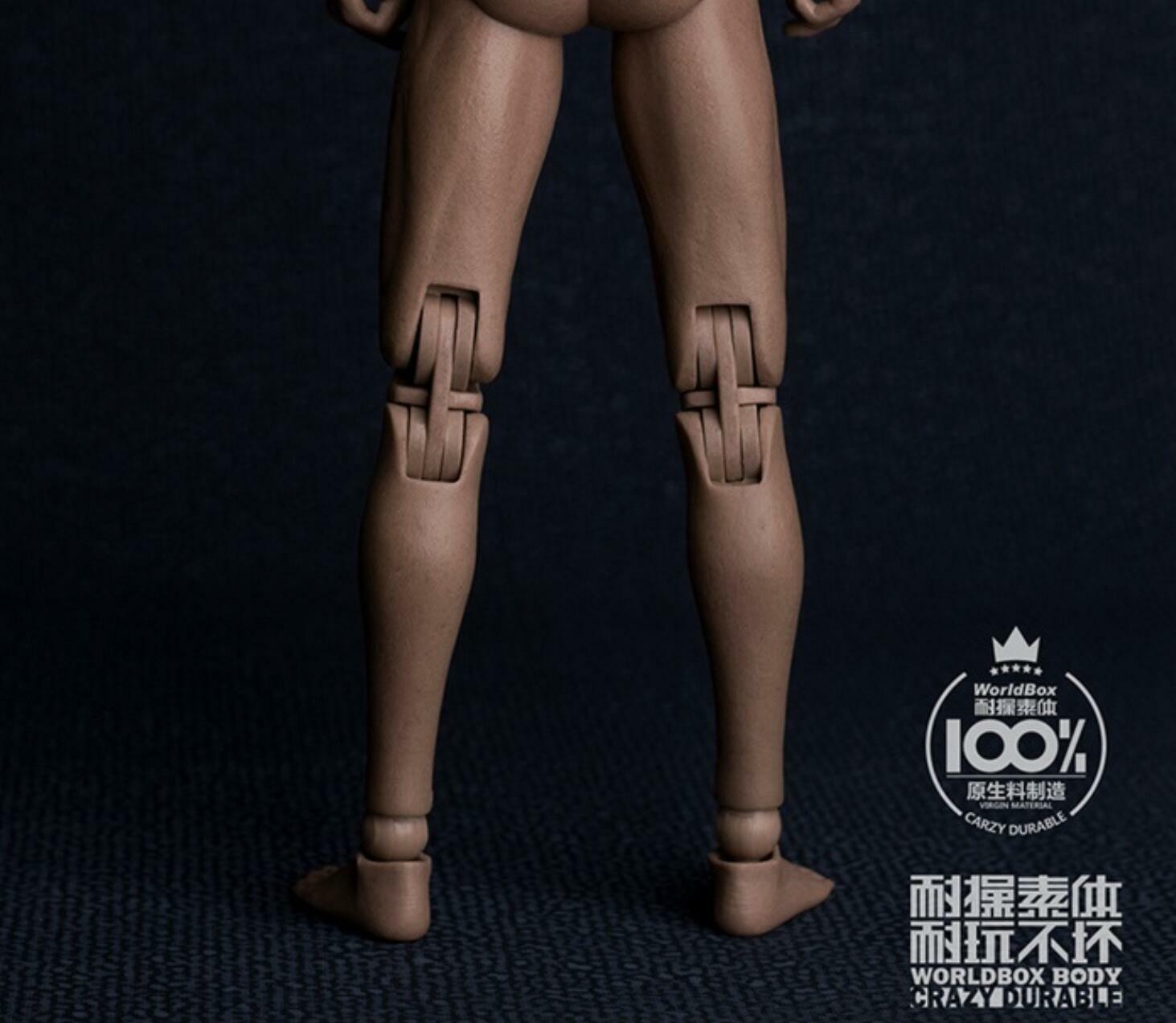 WorldBox AT017 1/6 Muscular No Neck Body Strong Durable 12″ FOR HOT TOYS ❶USA❶