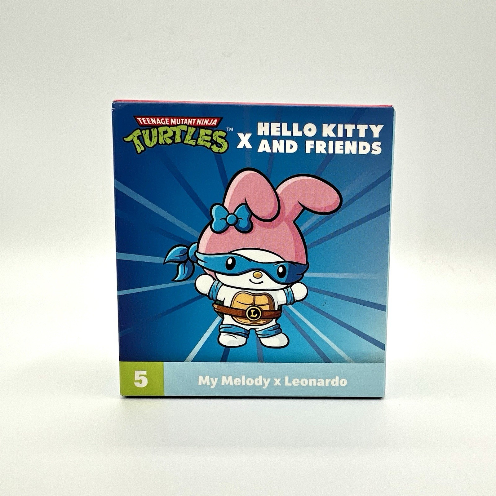 McDonalds 2025 TMNT x Hello Kitty & Friends Toy #5 My Melody x Leonardo Unopened