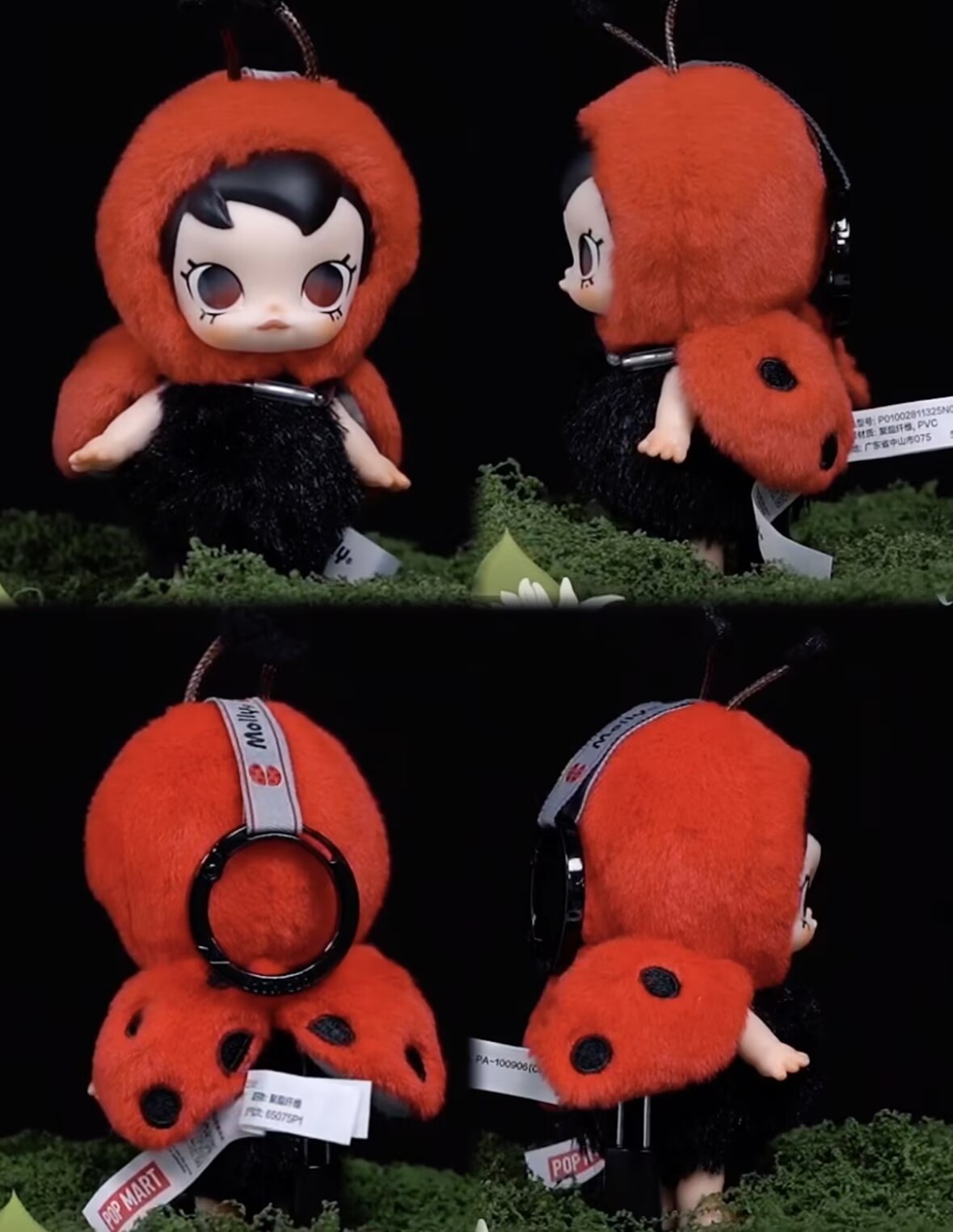 Authentic Baby Molly Buggy Roam Series Vinyl Plush Pendant Blind Box Figure Toy