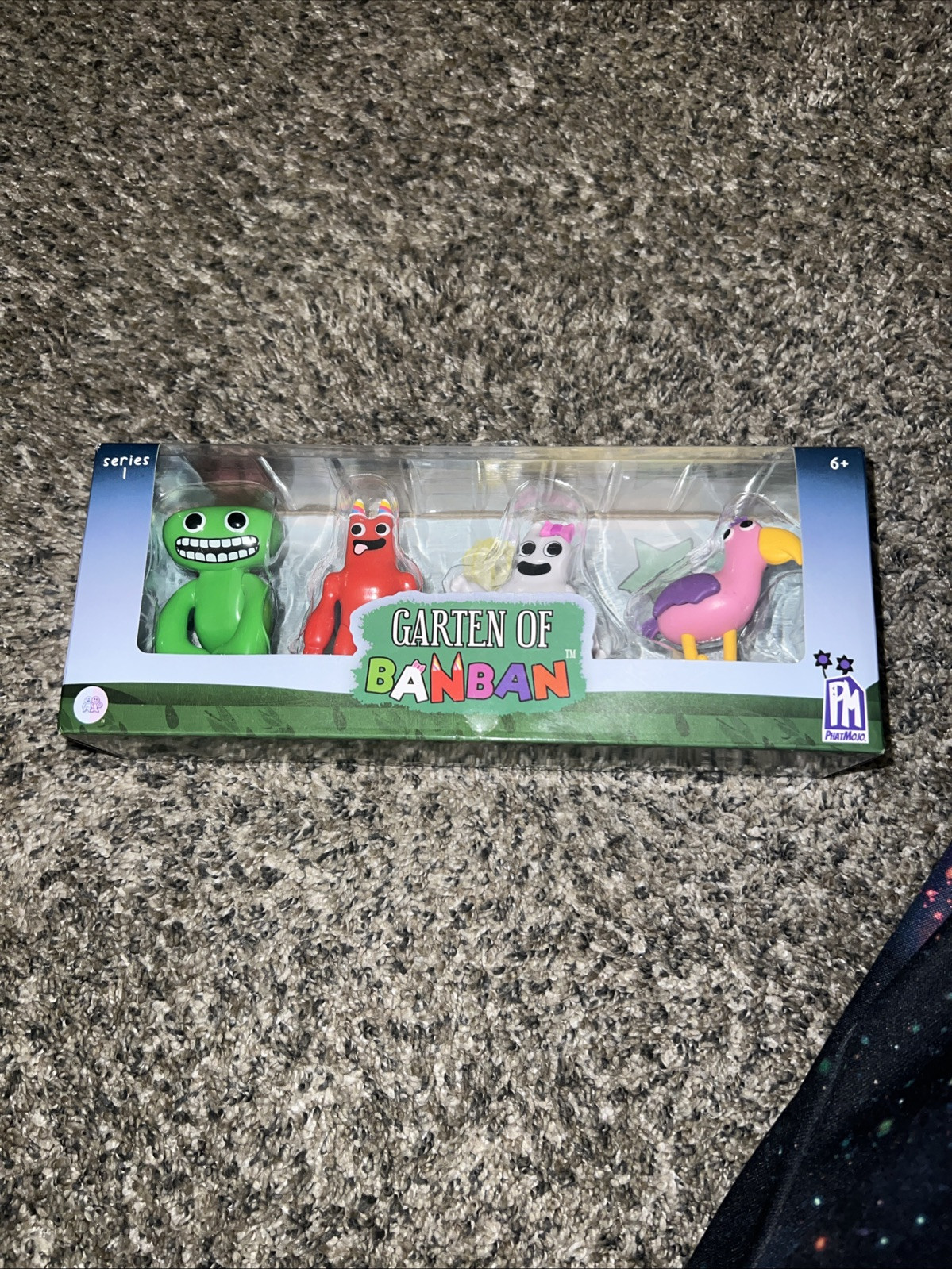 Garten Of BanBan Mini Collectible 4 Figure Set Josh Oplia BanBan Banbaleena New!