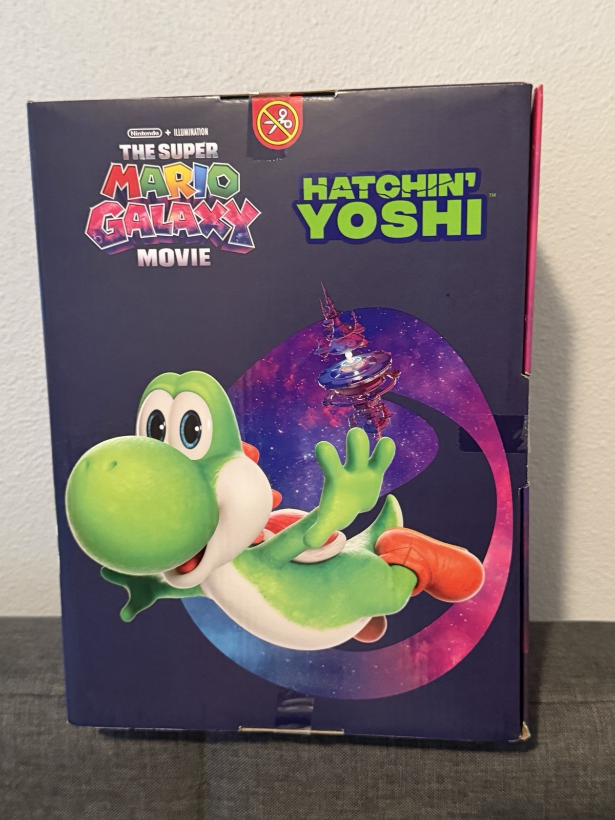 Hatchin’ Yoshi Hatching Egg – Super Mario Galaxy Movie Interactive Figure NEW