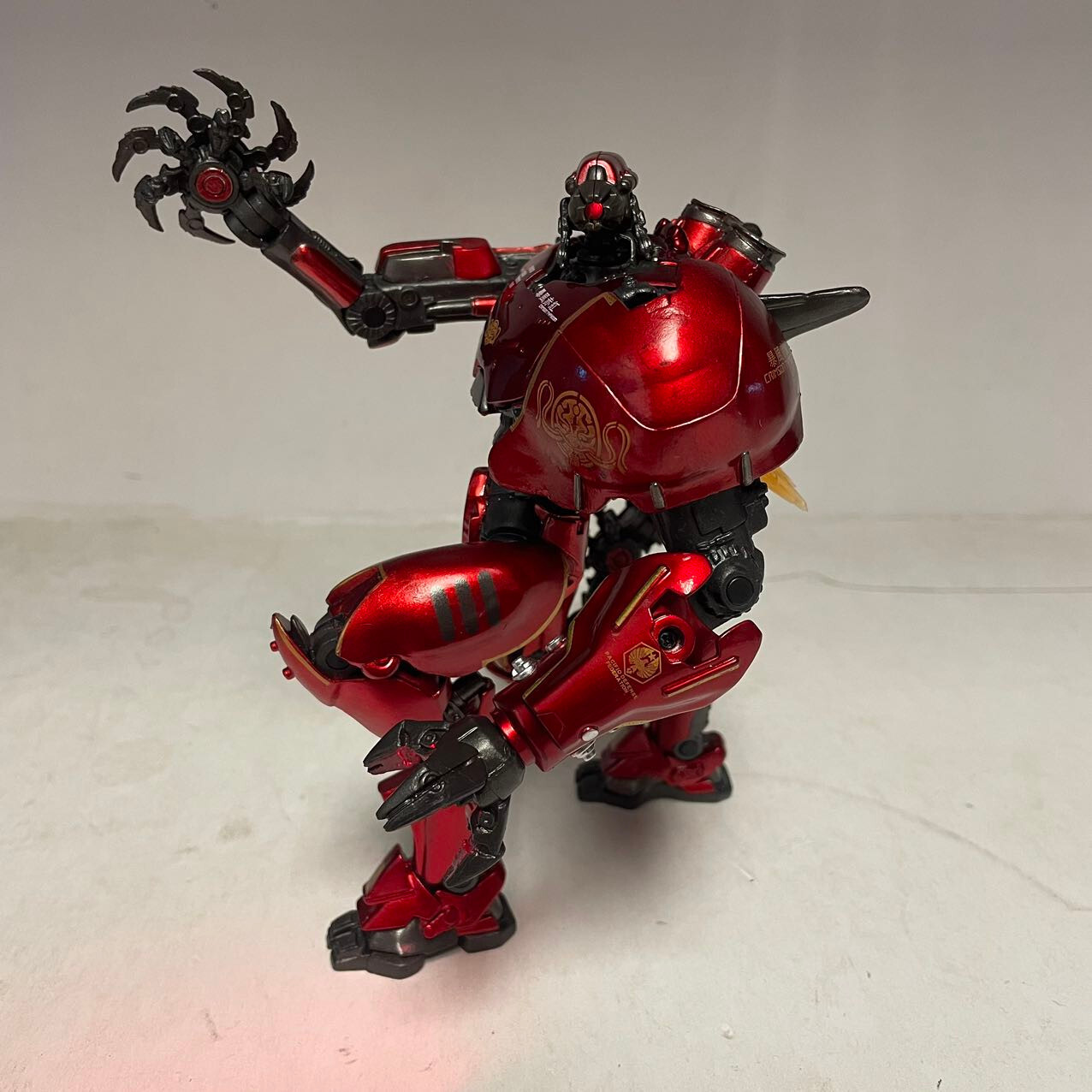 Crimson Typhoon Jaeger 7″ Movable Figure Toy Gift Statue Pacific Rim Gift Box