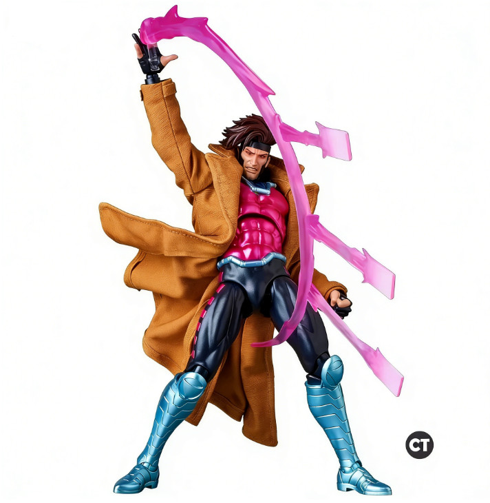 Gambit X-Men Comic Version w/Accessory 6″ Action Figure New Box CT Toys #131