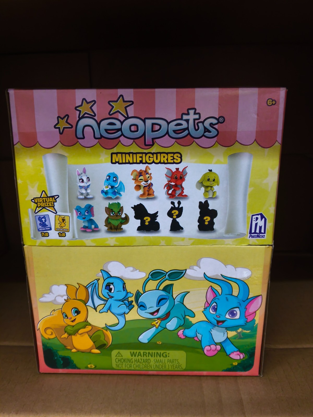 Case of 24 Pieces PhatMolo Neopets Minifigures Blind Bags NEW Sealed