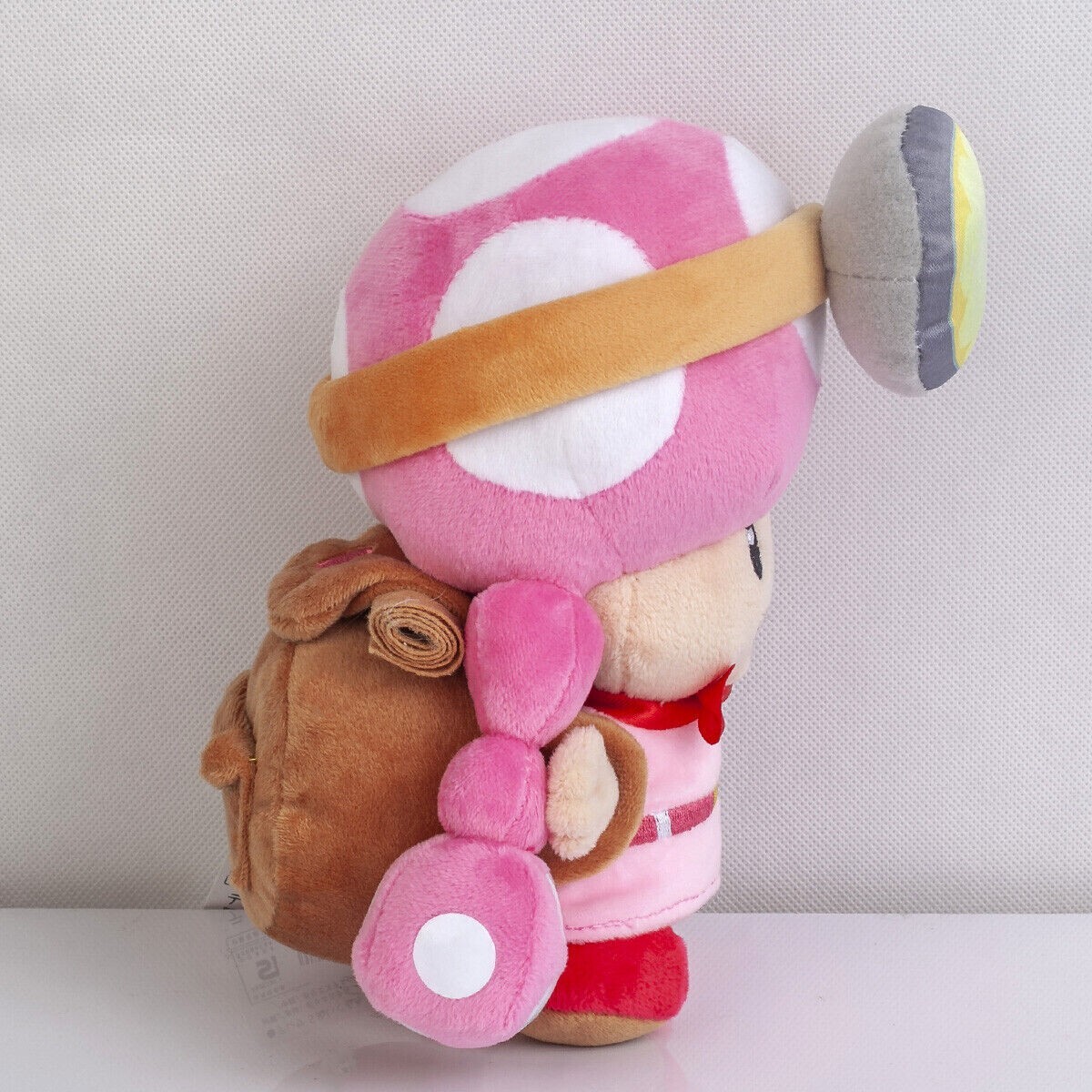 Super Mario Bros Captain Toad Toadette Plush Doll Stuffed Animal Toy Gift 8″
