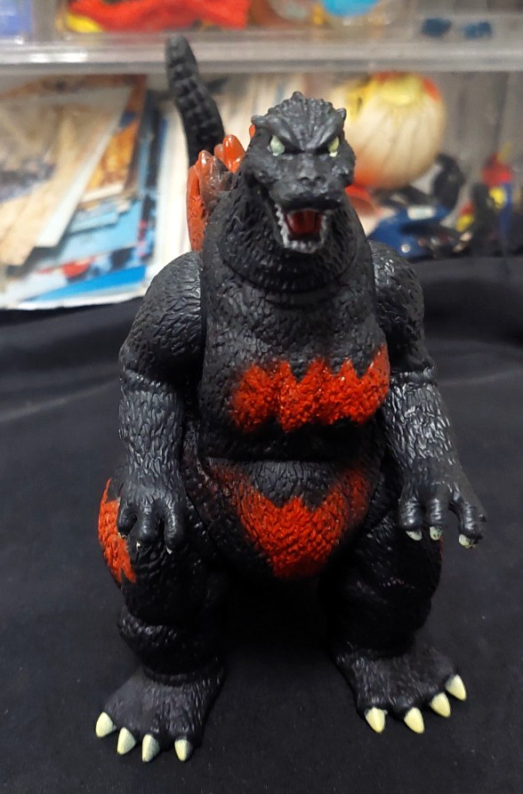 2002 Bandai Burning godzilla Figure 6.5″