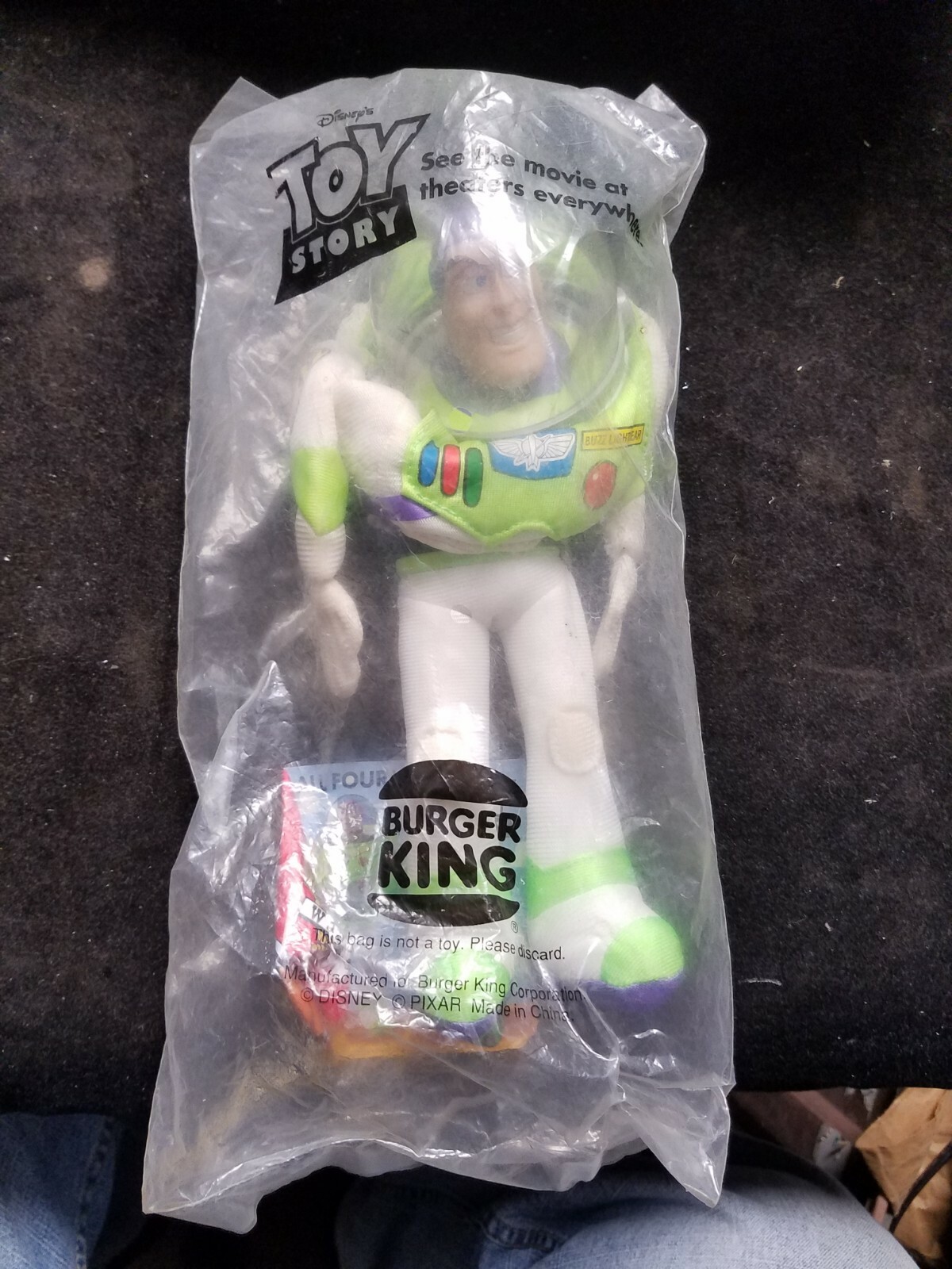 Burger King Toy Story 9″ Figure New in Sealed Package