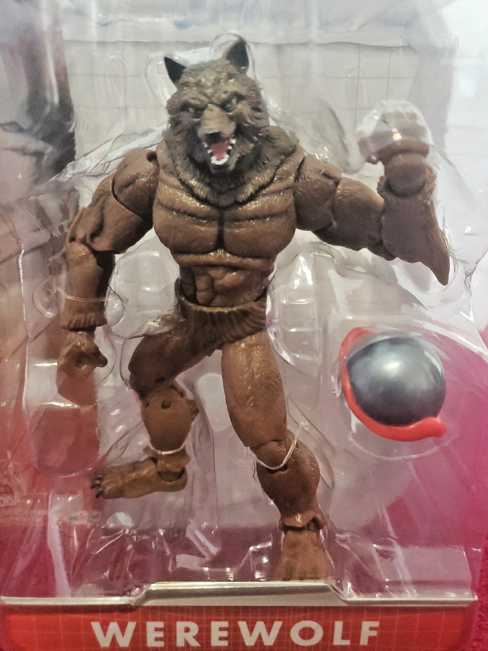 Jakks Pacifics Altered Beast WEREWOLF 4.5 in Action Figure_Spirit Ball_Fast Ship
