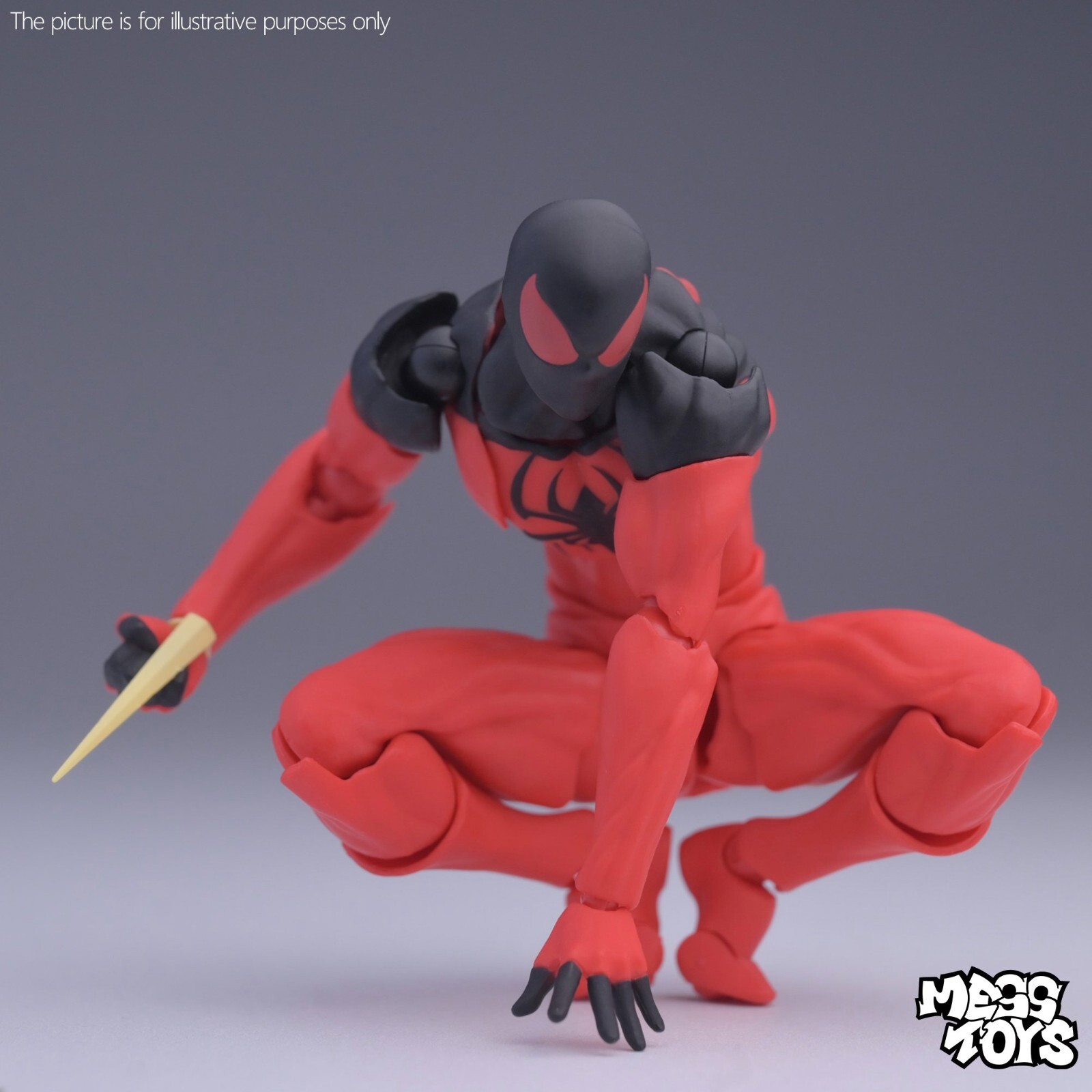 (PRE-ORDER) CT Toys Mess toys Kaine Parker Red Spider Figure (US SELLER)
