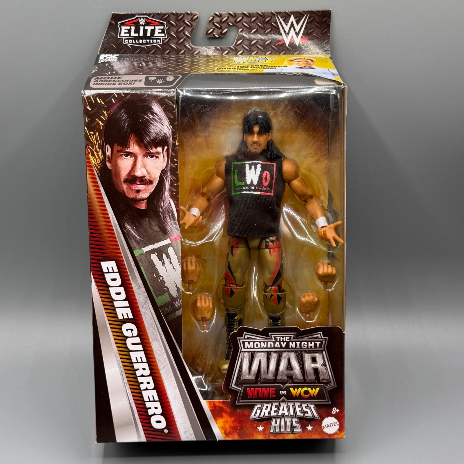 SEALED new WWE elite MONDAY WAR GREATEST HITS series 3 COMPLETE BAF eddie DOGG