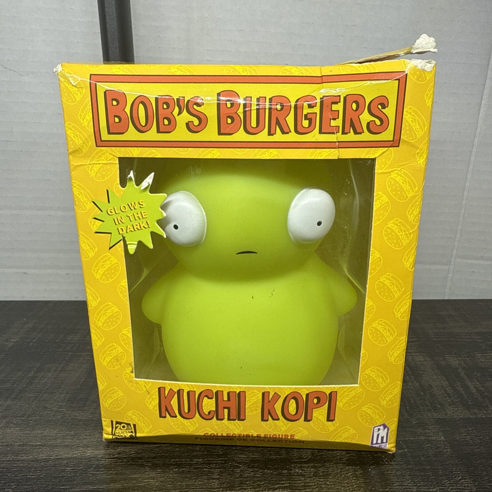 Bob’s Burgers Collectable Kuchi Kopi Glow In The Dark Licensed Box Damaged