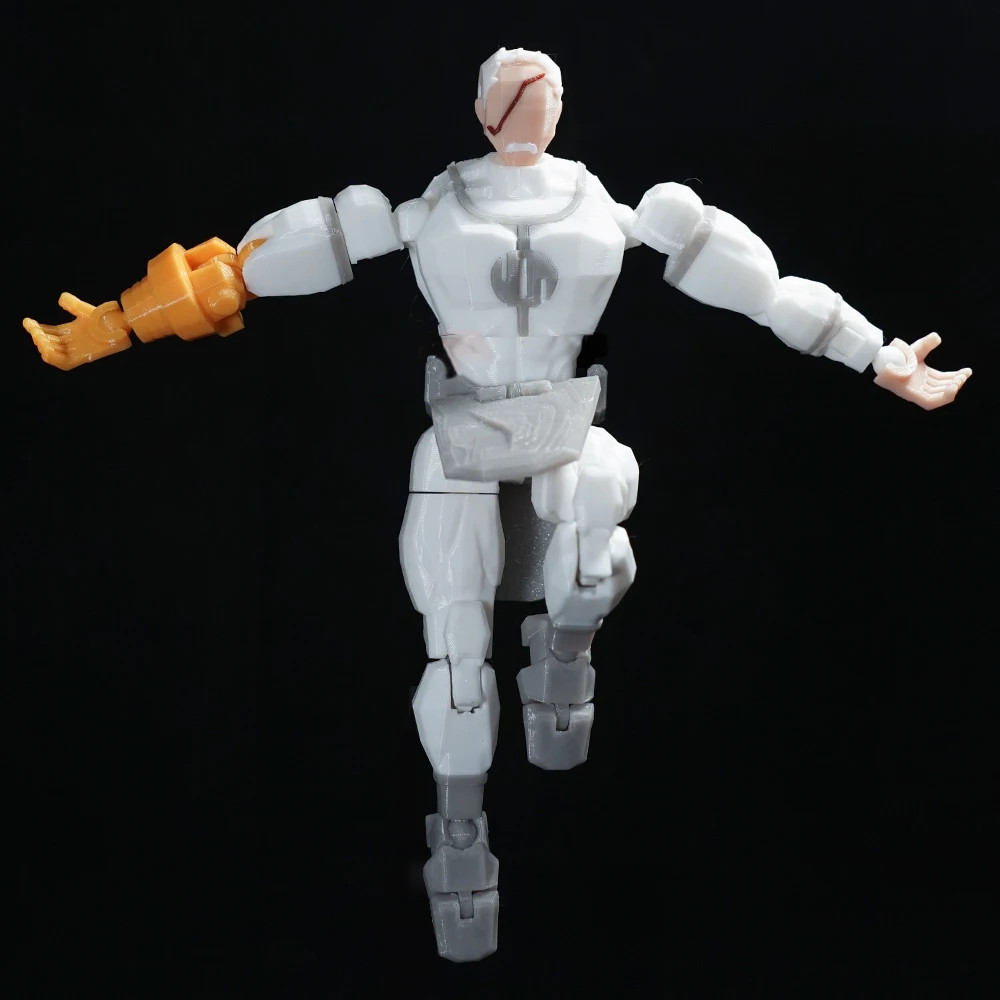 3D Printed Invincible Toys Action Figures Anime Model Lucky Dummy 13 Superheroes