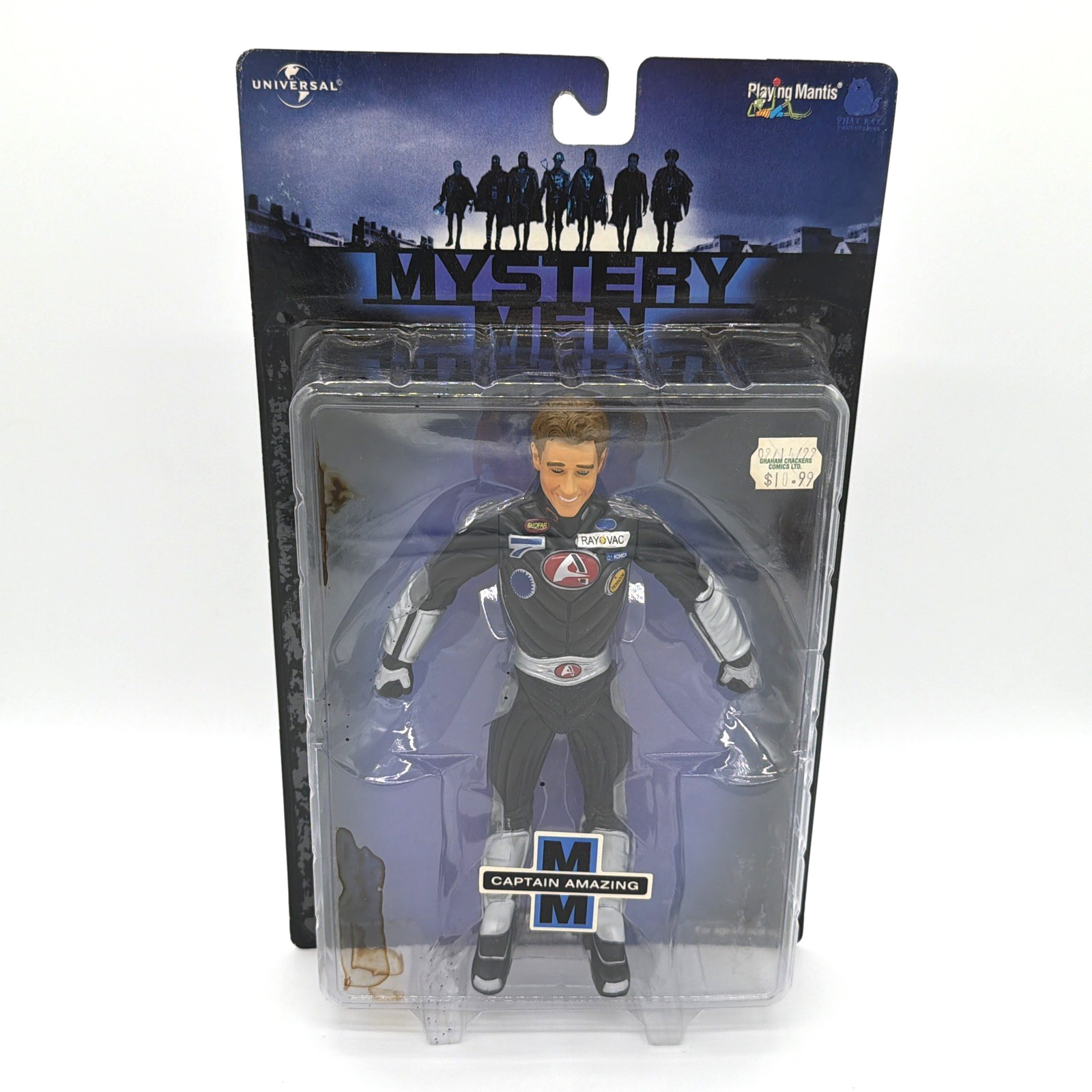 Mystery Men Captain Amazing Action Figure Playing Mantis 1999