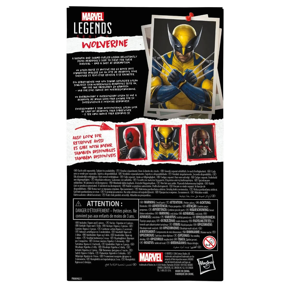 Deadpool & Wolverine Marvel Legends Wolverine 6-Inch Action Figure (New Stock)