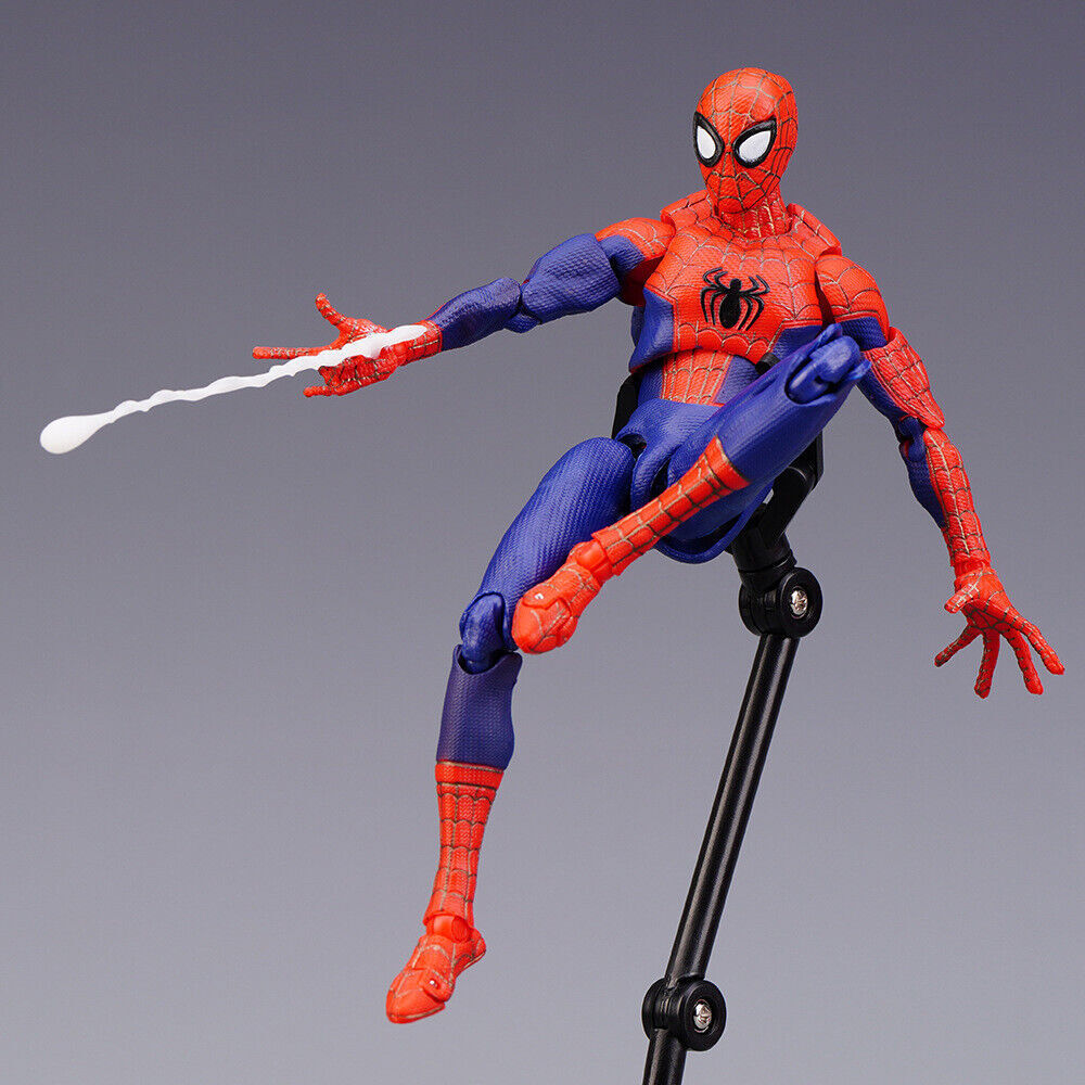 Spider-Man: Into the Spider-Verse Action Figure Toys Peter B. Parker Miles Model