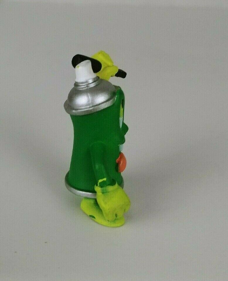 The CAN CREW Urban Spray Cans Pilot Green figurine collectible retired 1.5″