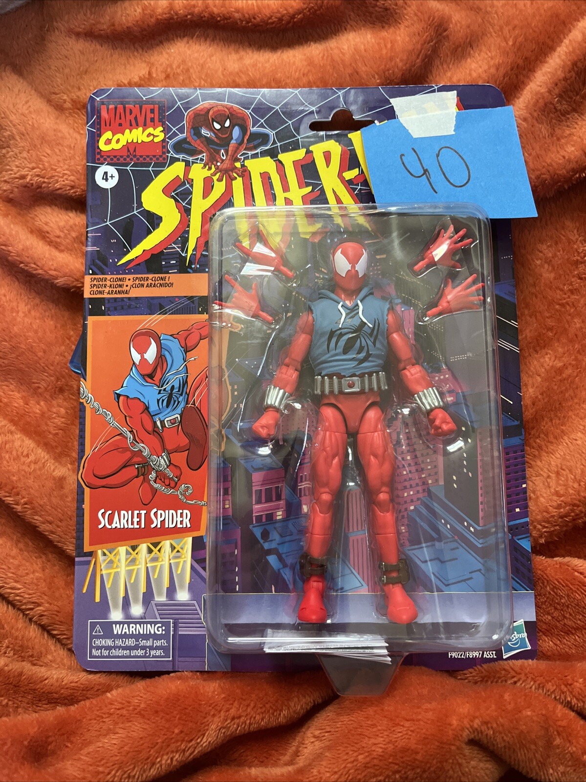 Marvel Legends Retro Spider-Man Comic Scarlet Spider 6” Action Figure Brand New