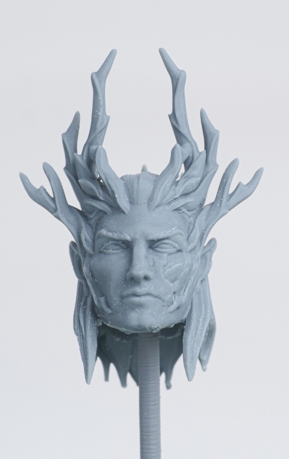 Fantasy D&D Mythic Legions Rotwood Elf King Head 1:12 Custom Resin 3d Print