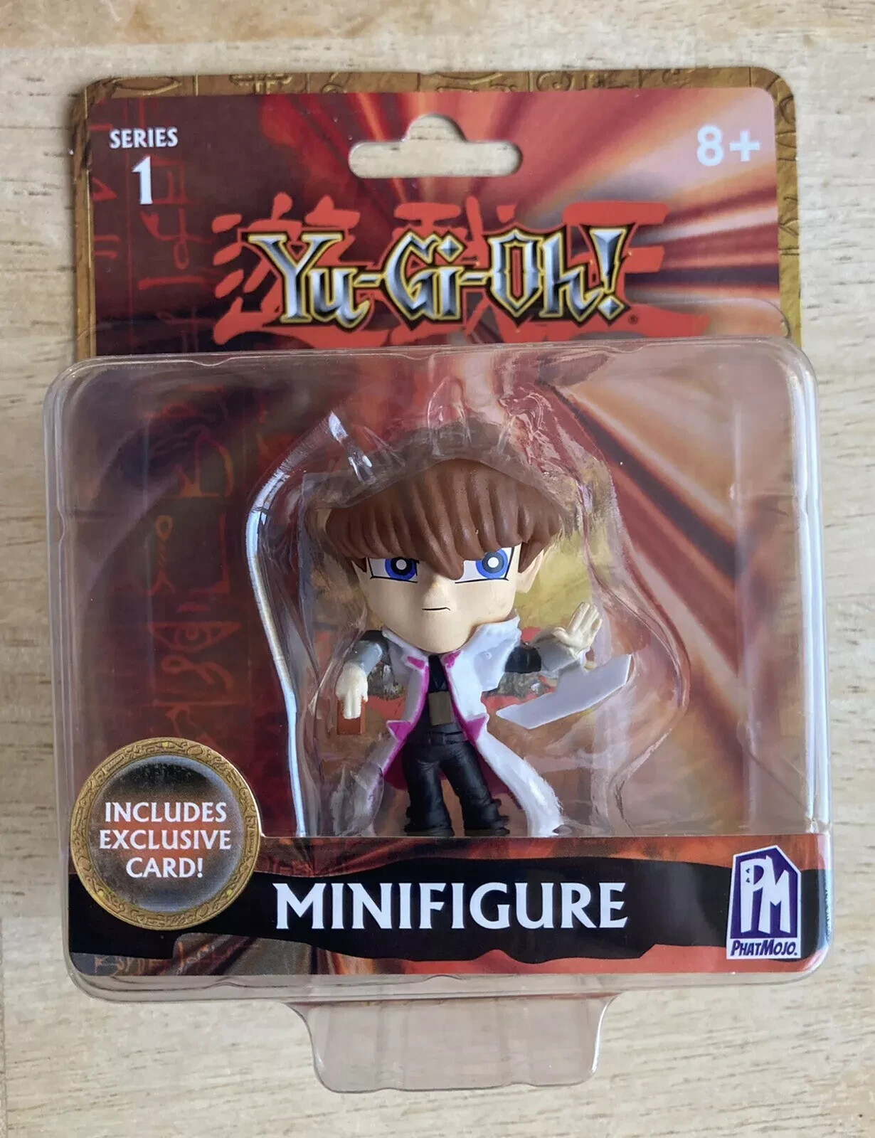NEW 2020 Phat Mojo Series 1 YuGiOh Seto Kaiba Mini Figure W/ Card
