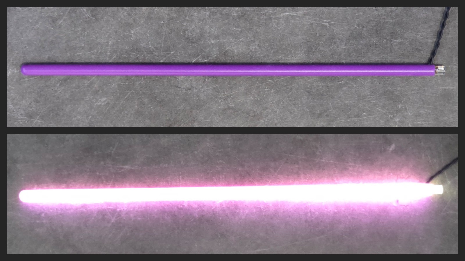 LED Saber Blade SET (x2 Sabers) for 1/6 Scale Figures; Hot Toys, Sideshow